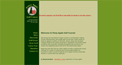 Desktop Screenshot of pineyapplegolf.com